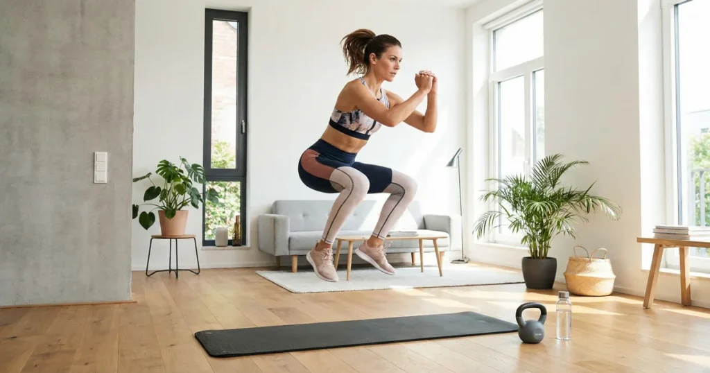 HIIT trénink na doma: Maximální spalování za 20 minut - HIIT trénink na doma