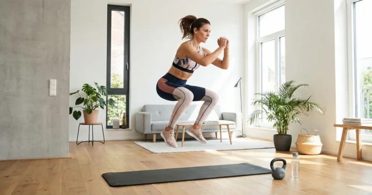 HIIT trénink na doma: Maximální spalování za 20 minut - HIIT trénink na doma