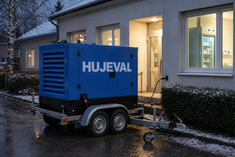 Soukromá ordinace bez proudu: co s léky, vakcínami a chladícími boxy — mobilní elektrocentrála Valeon